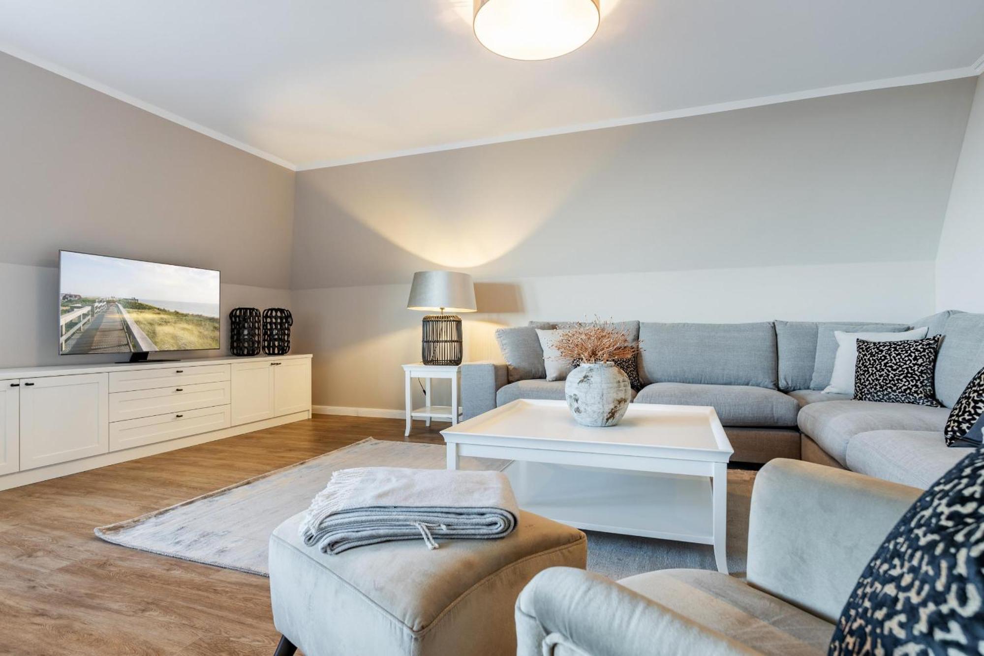 Ferienwohnung Kliffsand 17 Urlauben Unter Reet Mit Meerblick In Kampen, Sylt Exterior foto